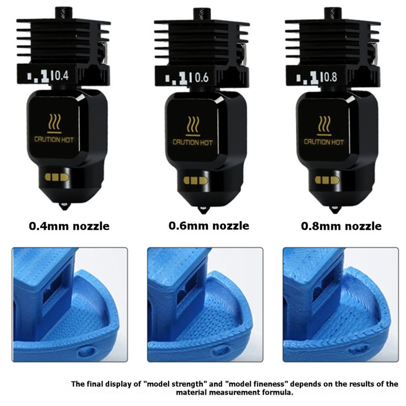 For Bambu Lab P2S/P2SC Compati - đánh giá và giá Nozzle 0.4Mm Hardened