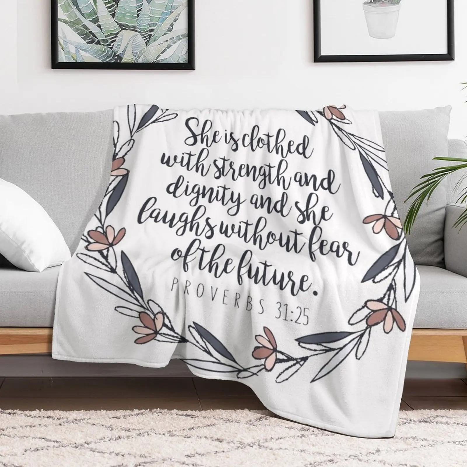 Bible Verse - Proverbs 31:25 T - đánh giá và giá 3D Printing Verse