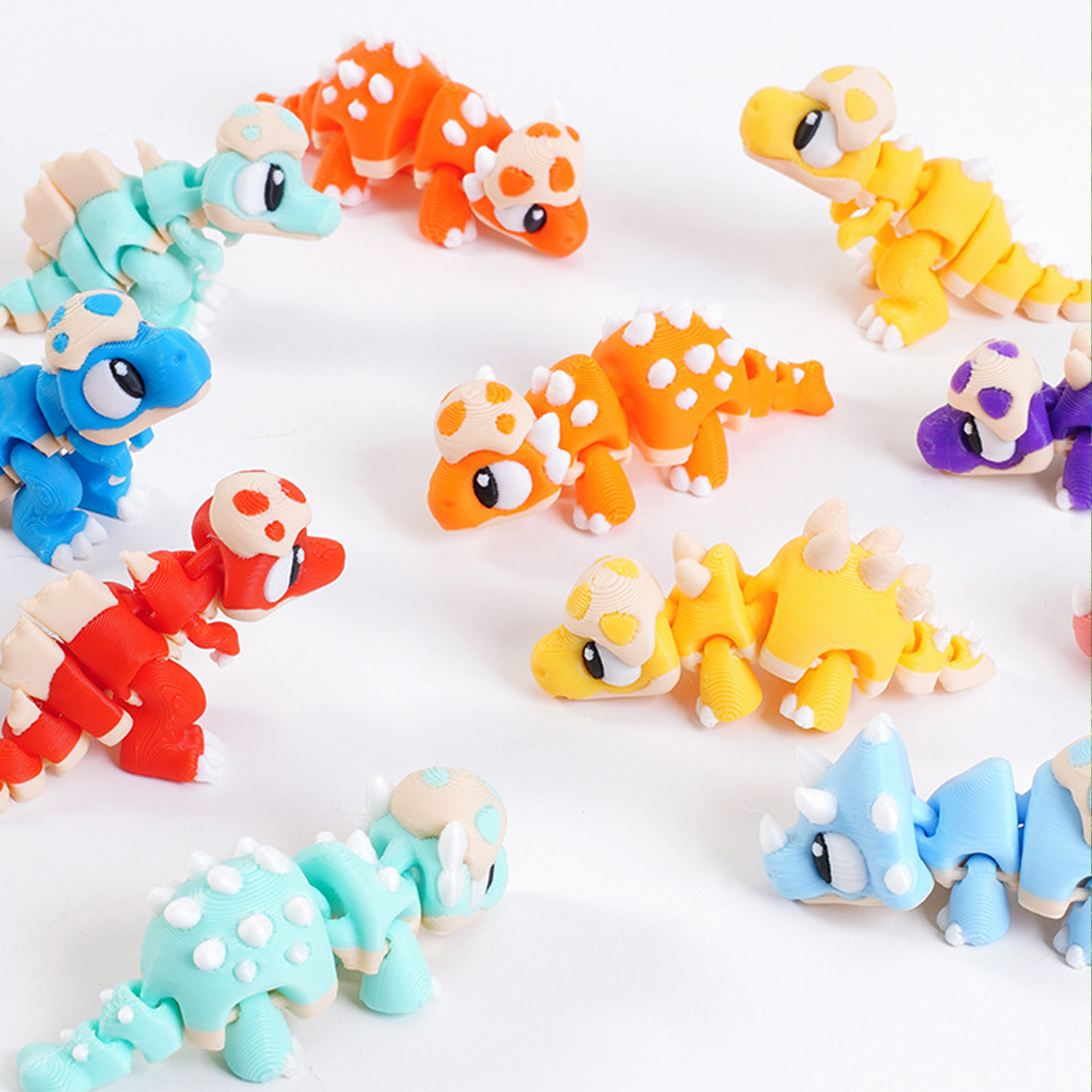 Set 3D Printed Mini Dinosaur T - đánh giá và giá 3D Printing Joint