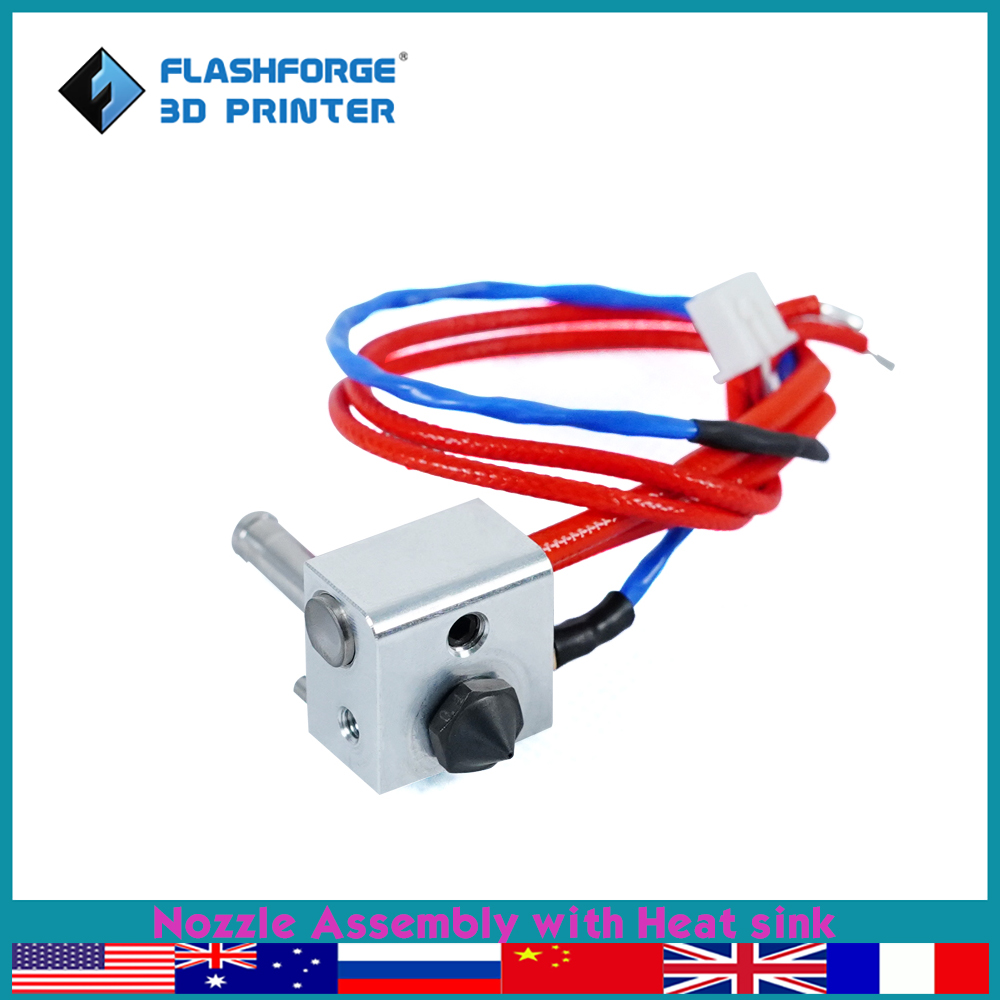 FLASHFORGE Nozzle Assembly wit - đánh giá và giá Nozzle 0.4Mm Hardened