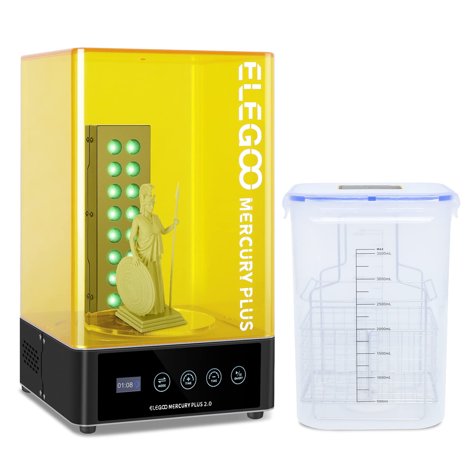 ELEGOO   Plus 2.0 Wash and Cur - đánh giá và giá 3D Printing Resin