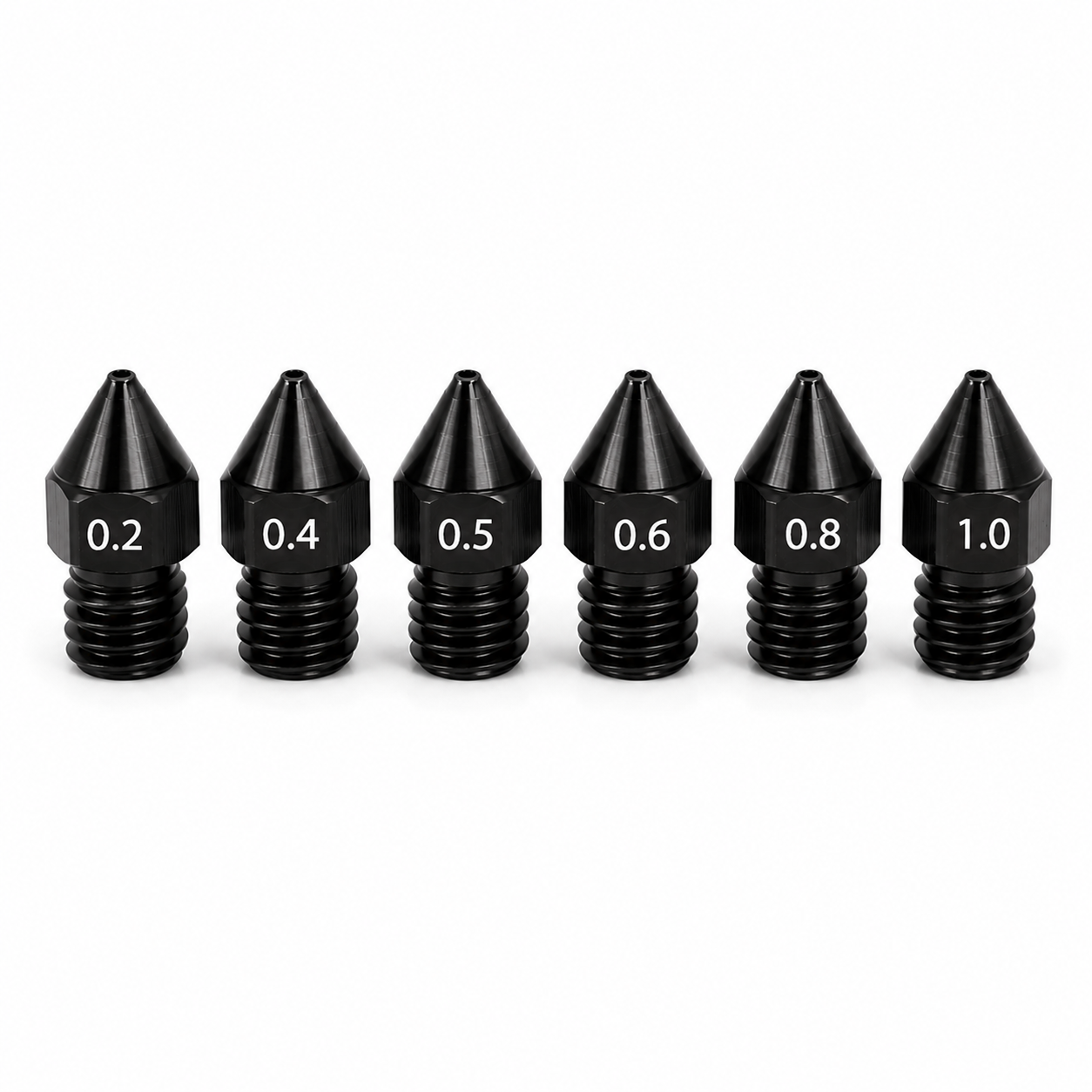 Super Hardened Steel Nozzle MK - đánh giá và giá 3D Printer Hotend Kit