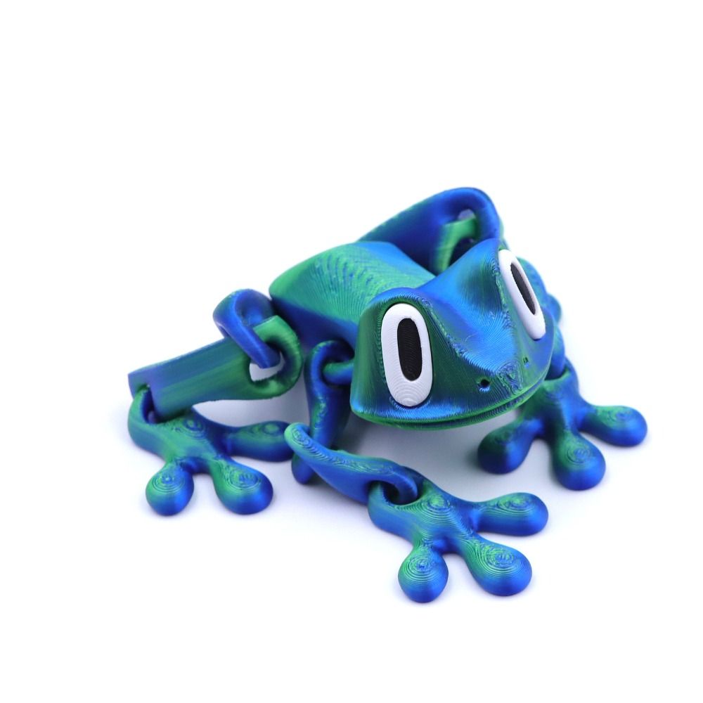 Movable Joints 3D Printed Frog - đánh giá và giá 3D Printing Joint