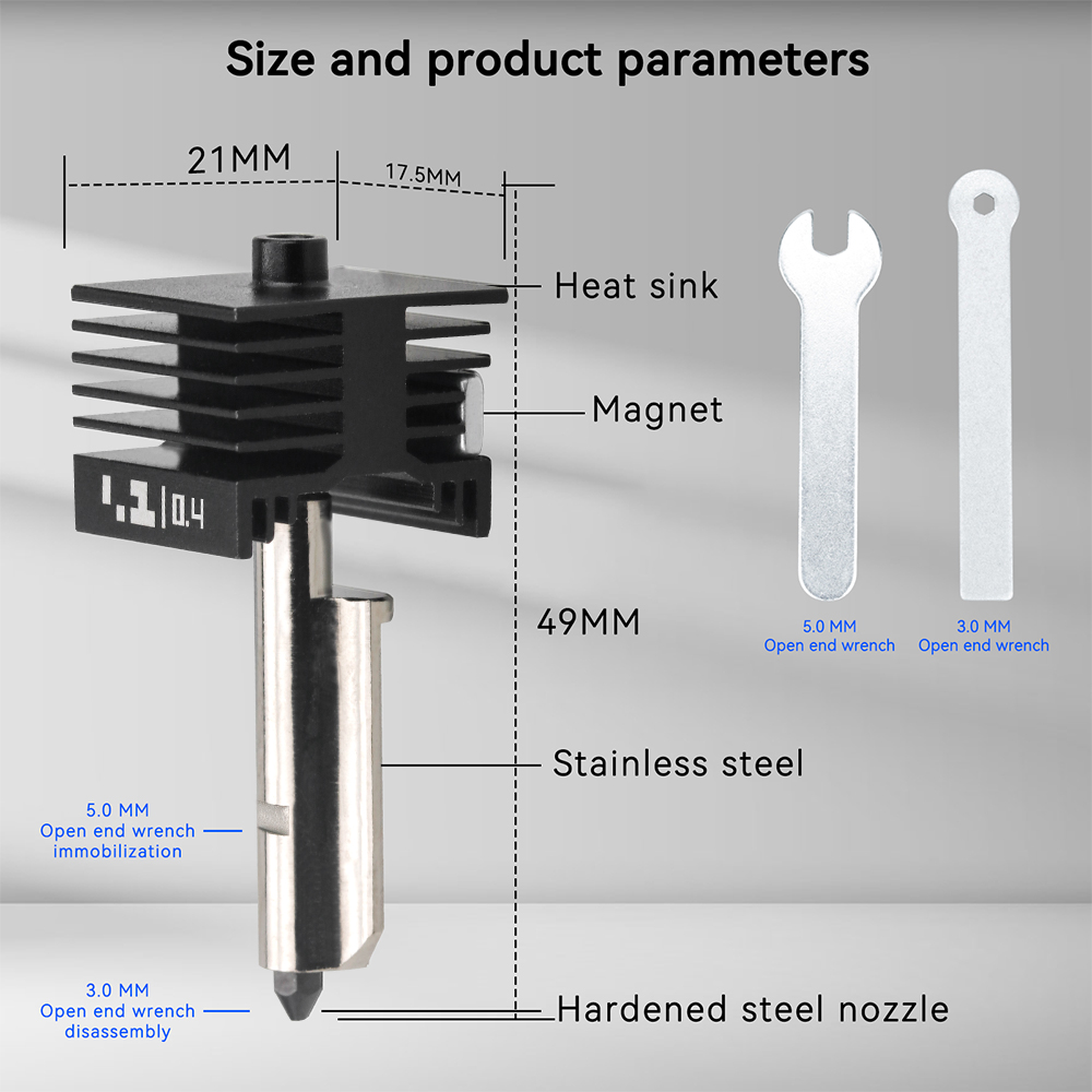 For Bambu Lab P2S X2D Upgraded - đánh giá và giá 3D Printer Hotend Kit