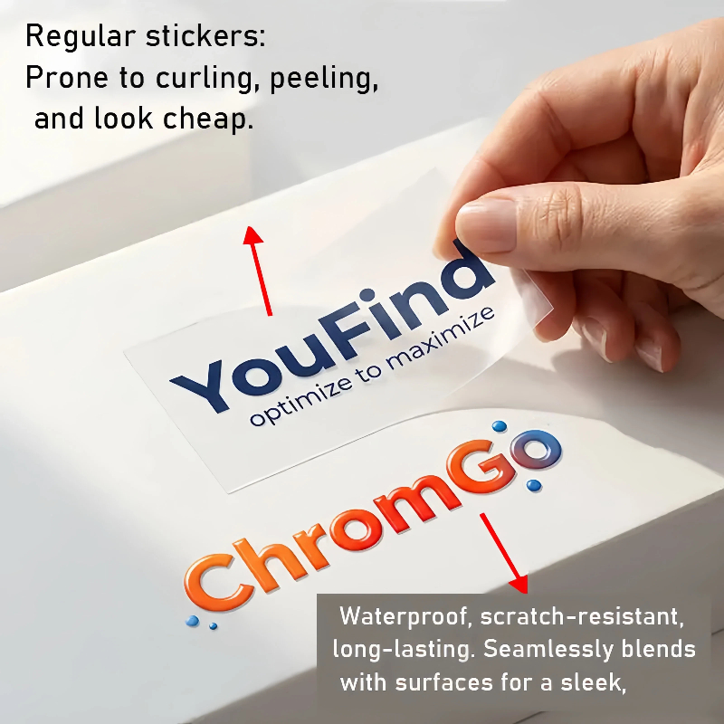50pcs Sticker Personalized Log - đánh giá và giá 3D Printing Logo