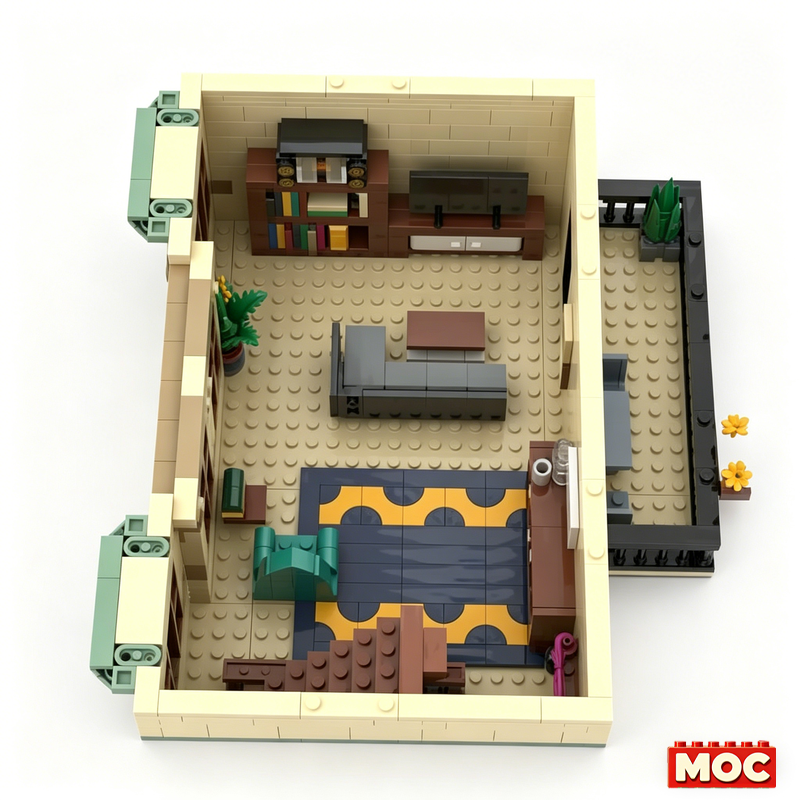 4418 Pcs Modular Town House Pr - đánh giá và giá 3D Printing Abs