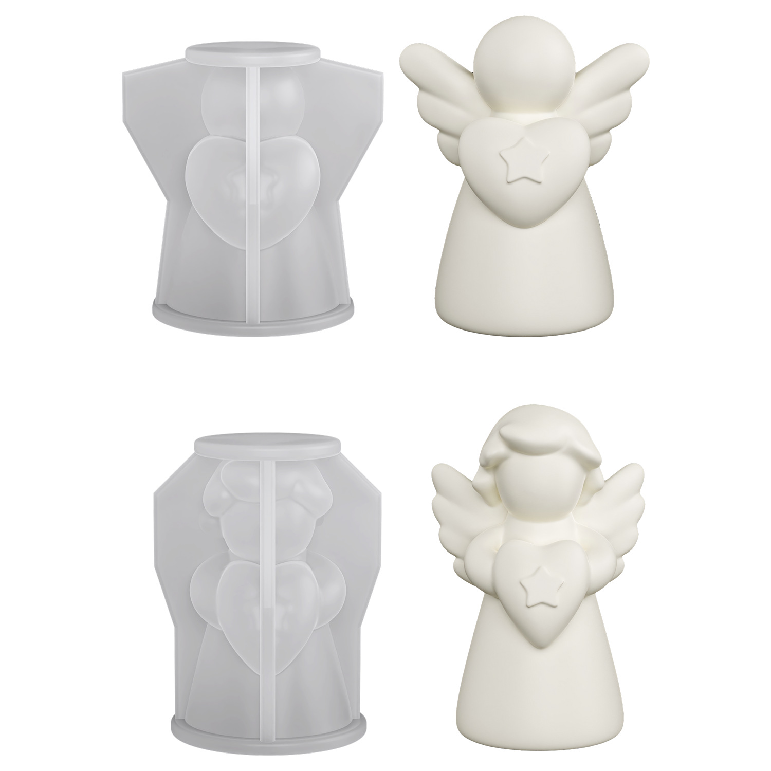 3D Wings Cute Angel Statue Dec - đánh giá và giá 3D Printing Concrete