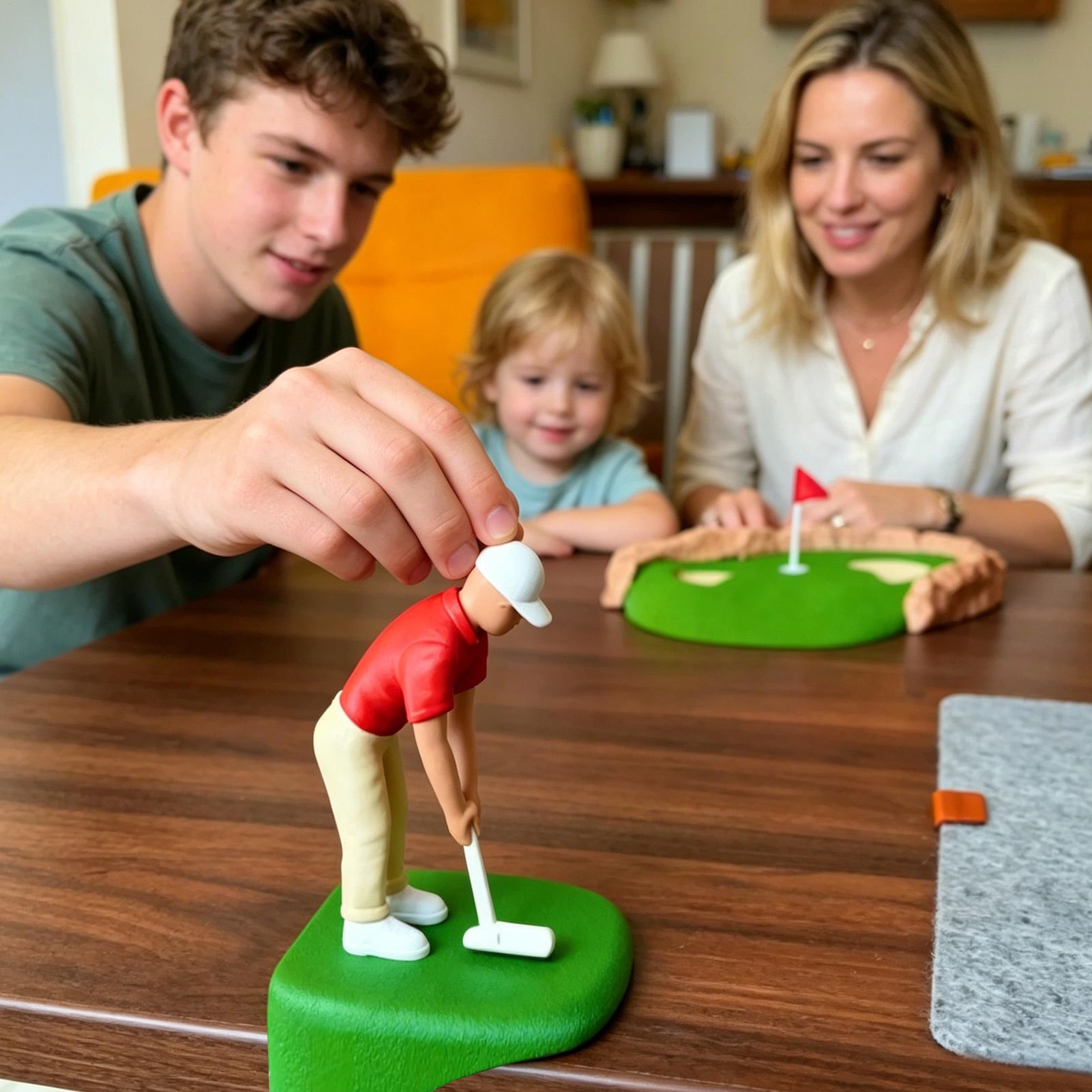 Pocket Golf Table Game Mini 3D - đánh giá và giá 3D Printing Office Setup