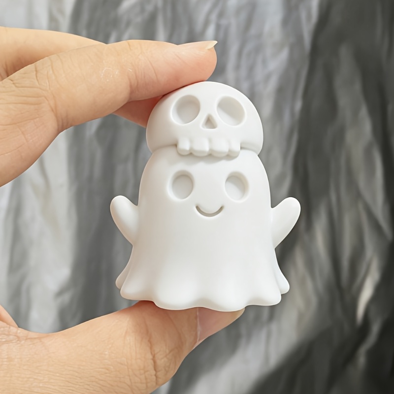 3D Printed Cute Ghost Skull Ha - đánh giá và giá 3D Printing Office Setup