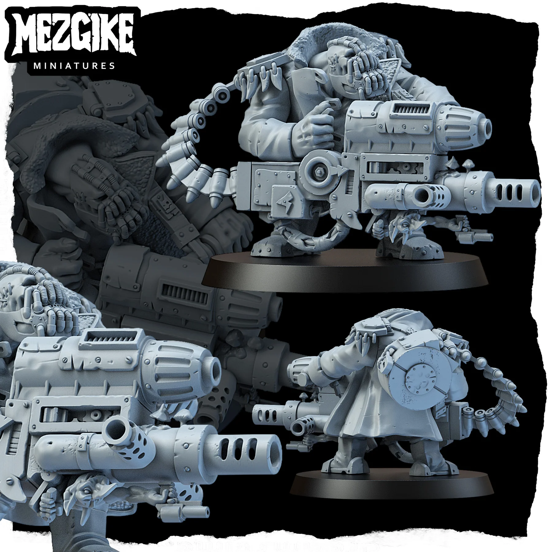 Orc Bots Gunners Miniature,  G - đánh giá và giá 3D Printing Resin