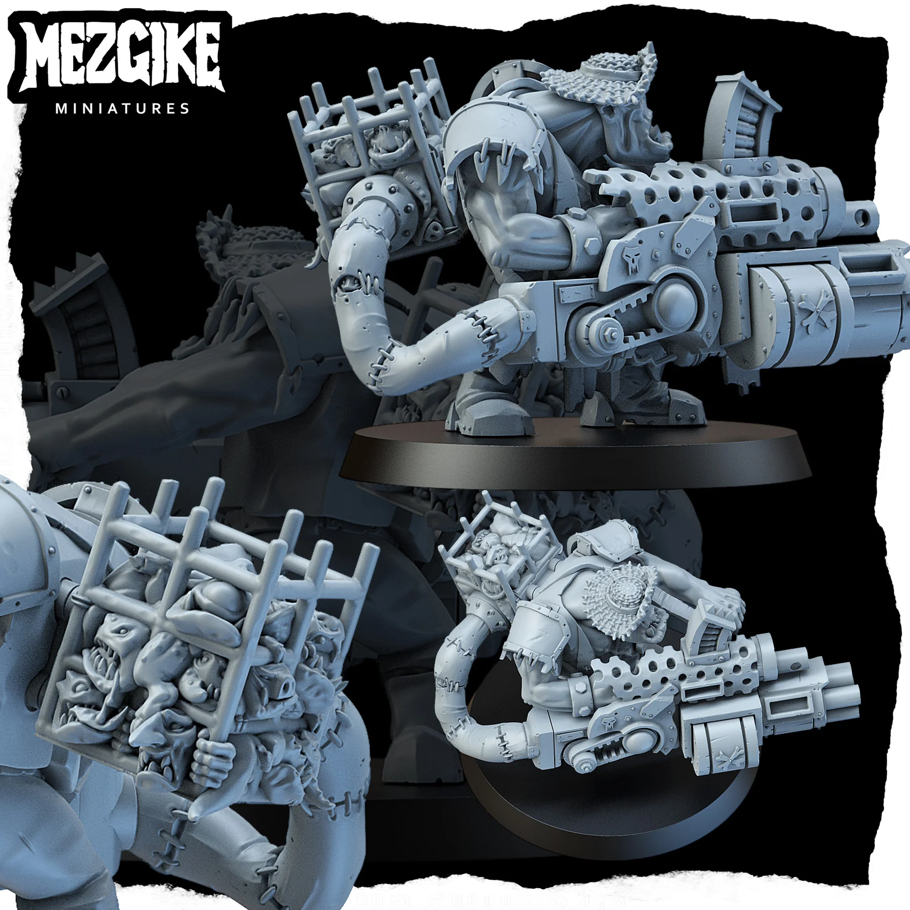 Orc Bots Gunners Miniature,  G - đánh giá và giá 3D Printing Resin