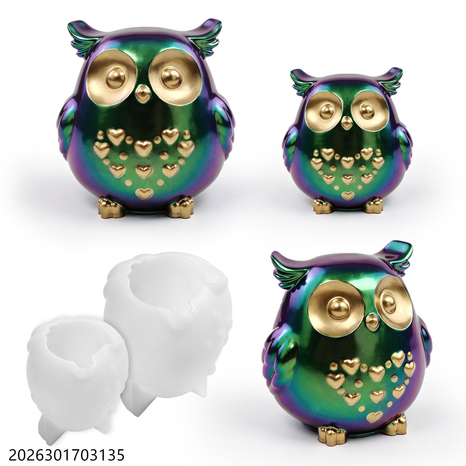 Owl Silicone Mold 3D Bird Shap - đánh giá và giá 3D Printing Concrete