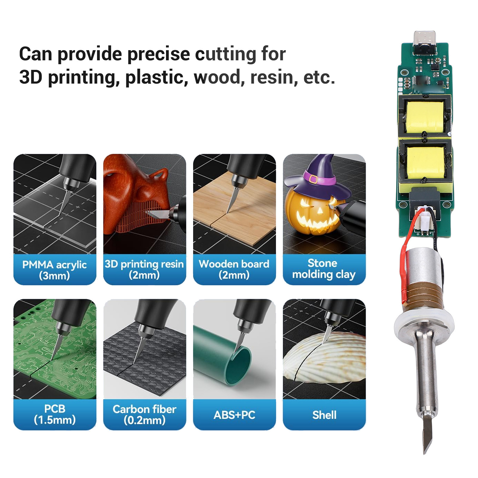 Ultrasonic Cutter Transducer K - đánh giá và giá 3D Printing Resin