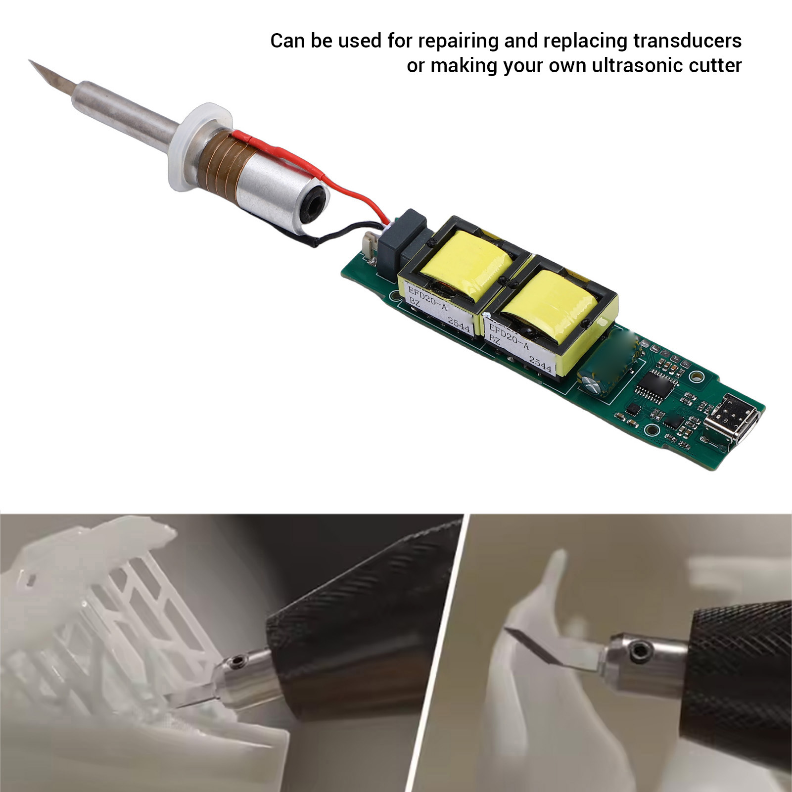 Ultrasonic Cutter Transducer K - đánh giá và giá 3D Printing Resin