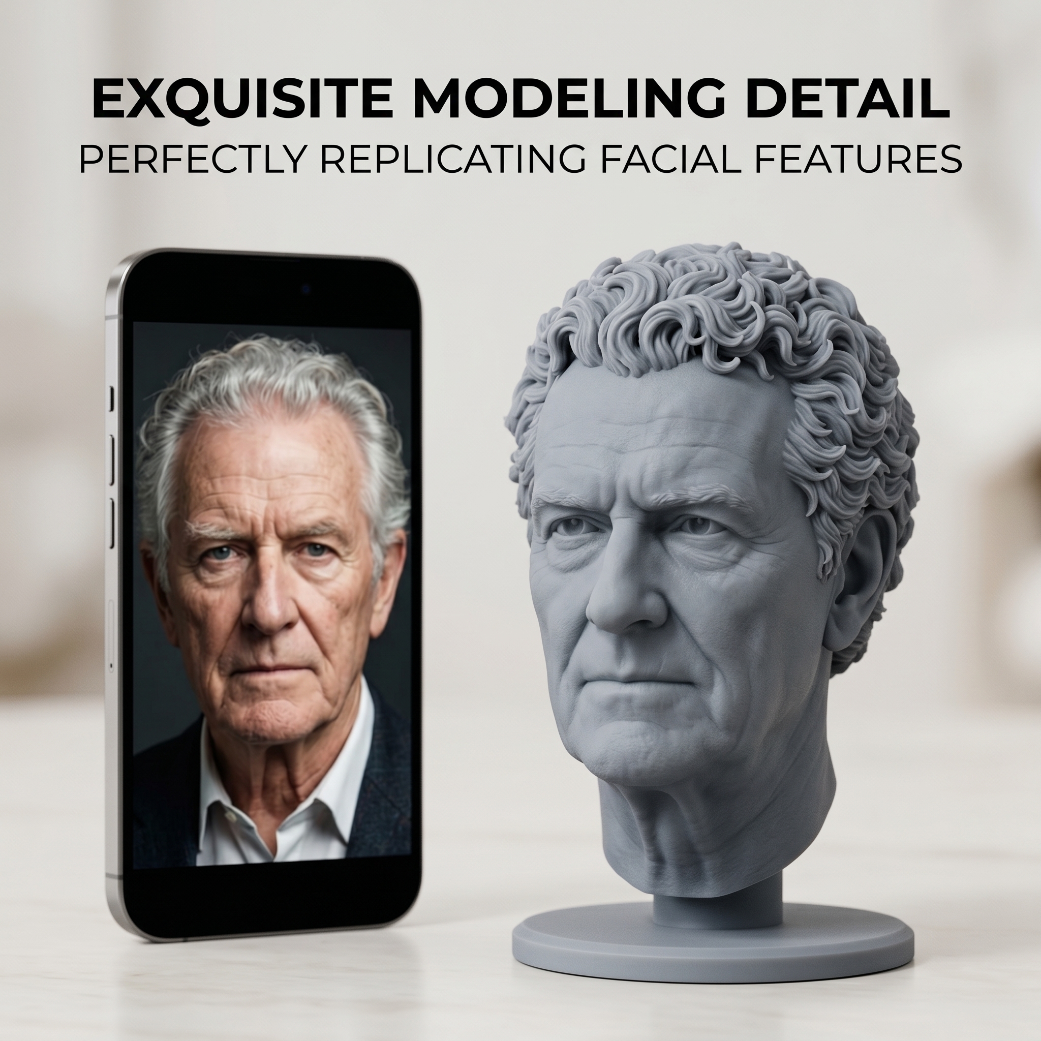 Custom 3D Bust Figurine, Perso - đánh giá và giá 3D Printing And Additive Manufacturing
