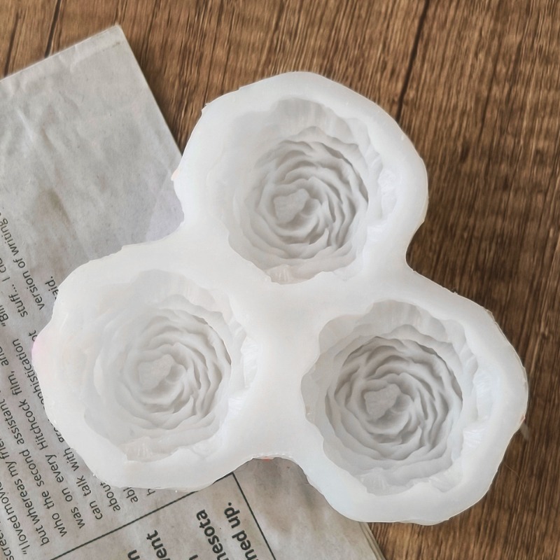 3pcs/set Peony Flower Candle S - đánh giá và giá 3D Printing Concrete