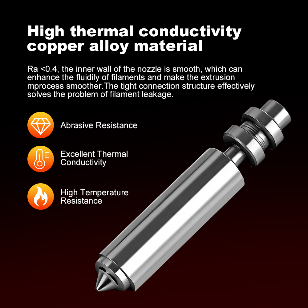 Upgraded Bimetallic Nozzle for - đánh giá và giá 3D Printer Hotend Kit