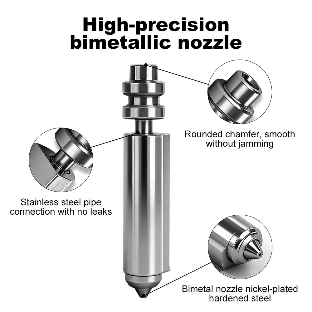 Upgraded Bimetallic Nozzle for - đánh giá và giá 3D Printer Hotend Kit
