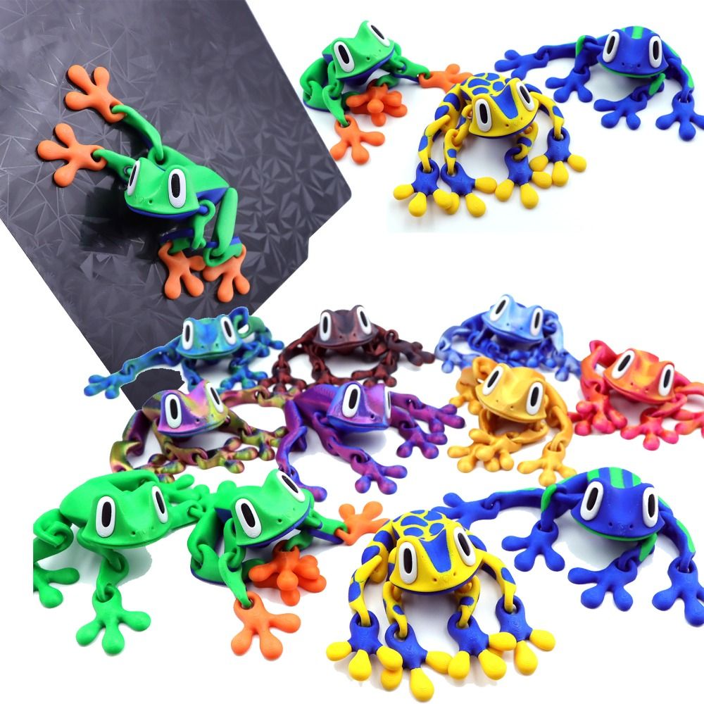 Movable Joints 3D Printed Frog - đánh giá và giá 3D Printing Joint