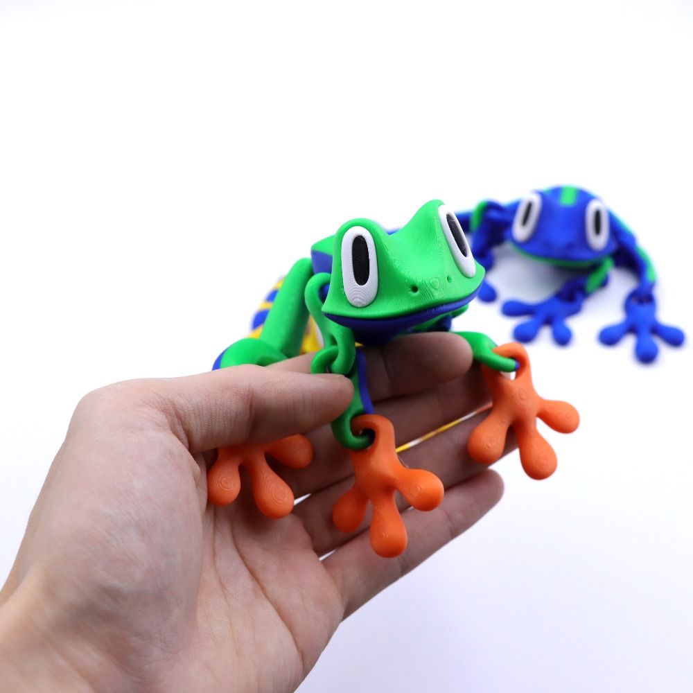 Movable Joints 3D Printed Frog - đánh giá và giá 3D Printing Joint