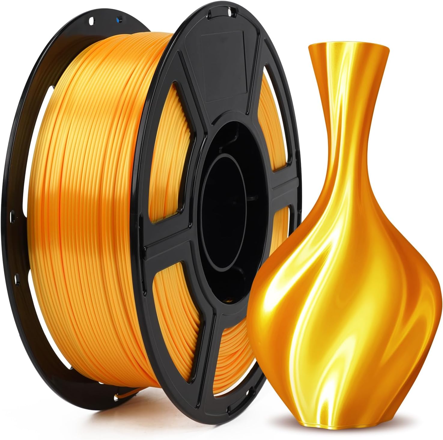 PLA Silk Gold 3D Print Filamen - đánh giá và giá 3D Printing Fdm