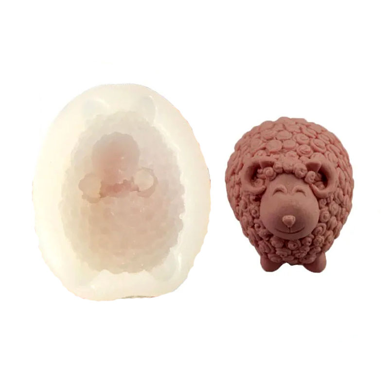 3D Sheep Candle Silicone Mold  - đánh giá và giá 3D Printing Concrete